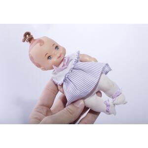 Precious Playmates, Pixie, Doll, White-Purple Outfit, Adorable, 6 inches, 740